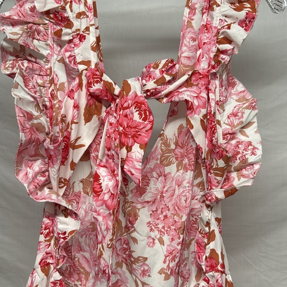 Floral Ruffle Dress - Picture 3 of 7